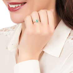Bague Vladimir Or Jaune Emeraude