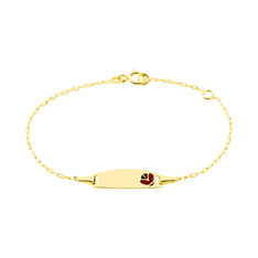 Bracelet Identite Bebe Or Jaune Eodez