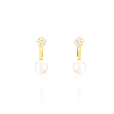 Boucles D'Oreilles Madeline Or Jaune