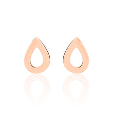 Boucles D'Oreilles Anh Argent Rose