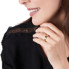 Alliance Plaque Or Lisse Large