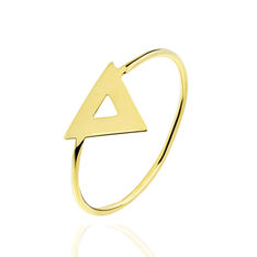 Bague Or Jaune Maloe Triangle