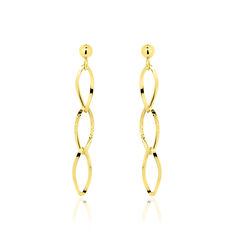 Boucles D'Oreilles Liana Or Jaune