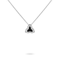 Collier Or Blanc Et Diamants 42cm