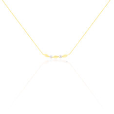 Collier Or Jaune Amelie Diamants