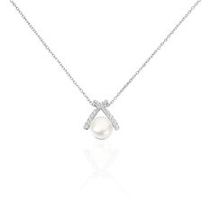Collier Argent Perle De Culture - Colliers Femme | Marc Orian