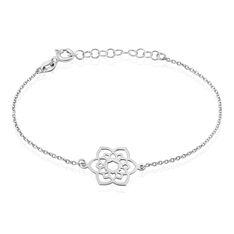 Bracelet Argent Eudeline Fleur