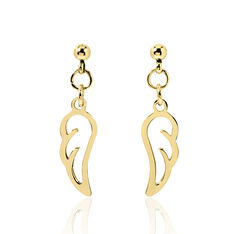 Boucles D'Oreilles Acier Ailes