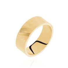 Bague Plaque Or Adelaide Anneau