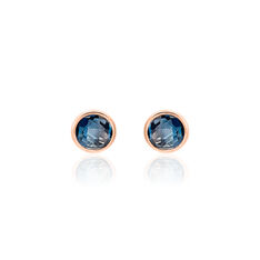 Boucles D'Oreilles Or Rose Bonbon