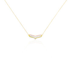 Collier Alix Or Jaune Et Diamants - Parure de mariage Femme | Marc Orian