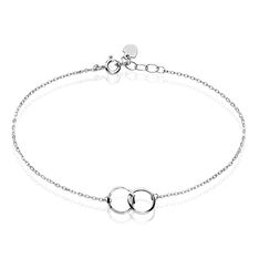 Bracelet Argent Rhodie Coline Cercle