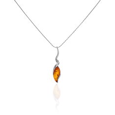 Collier Argent Ambre - Colliers Femme | Marc Orian