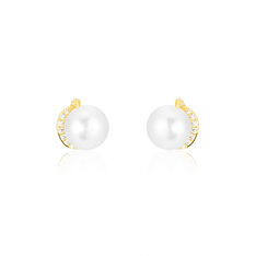 Boucles D'Oreilles Lucinda Or Jaune Puces