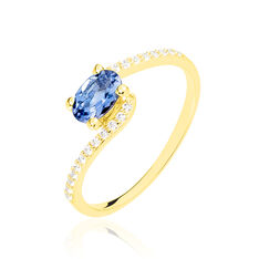 Bague Or Jaune Loriane Iolite