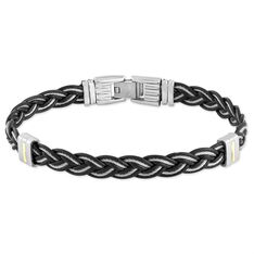 Bracelet Acier Et Or