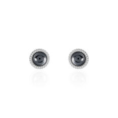 Boucles D'Oreilles Argent Rhodie Adelyne