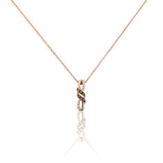 Collier Milana Or Rose Diamants