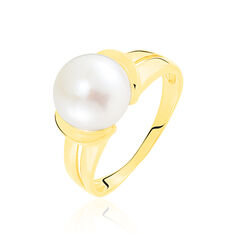 Bague Or Perle De Culture