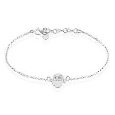 Bracelet Argent Rhodie Claire Pere Noel