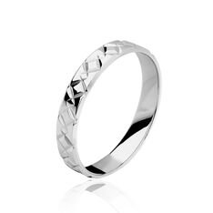 Alliance Or Blanc  Fantaisie