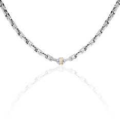 Collier Acier Et Or 50cm - Sautoirs Homme | Marc Orian