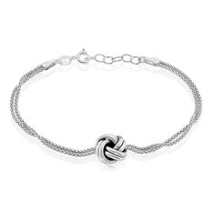 Bracelet Argent Maicha Double Chaine