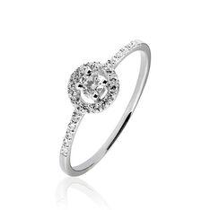 Bague Valencia Argent Et Oxyde