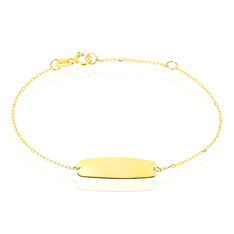 Bracelet Identite Bebe Or Jaune Anthonine - Gourmettes Enfant | Marc Orian