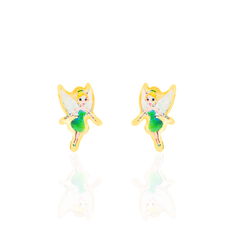 Boucles D'Oreilles Puces Nahla Or Jaune