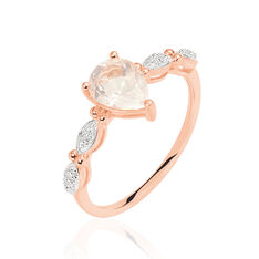 Bagues Fiancailles Or Rose Marc Orian Bijouterie En Ligne