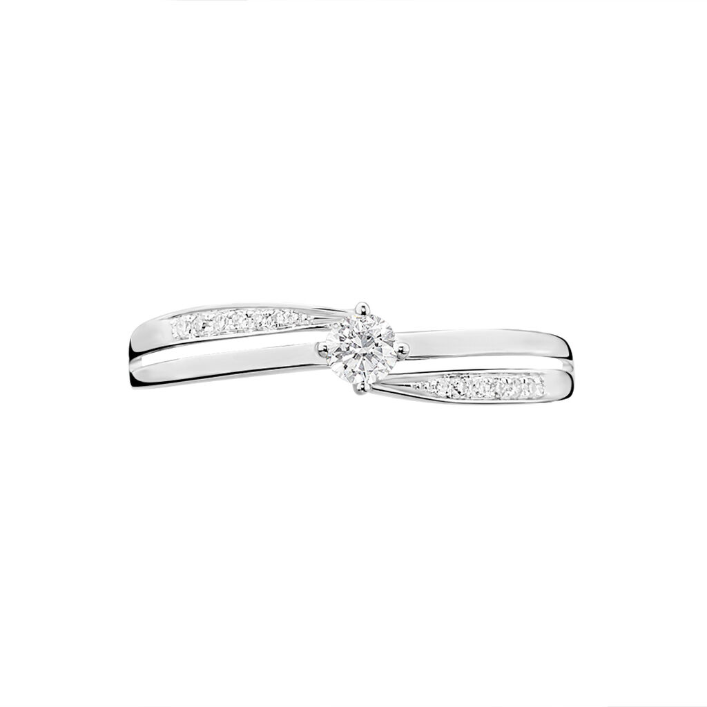 Bague Or Blanc Selene Diamant B3dfbdw555h Marc Orian