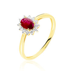 Bague Vladimir Or Jaune Rubis