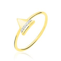 Bague Emma Or Jaune Et Diamant