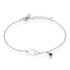 Bracelet Argent Rhodie Spirit