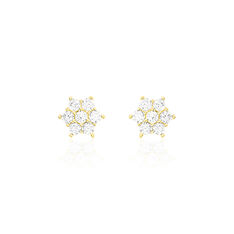 Boucles D'Oreilles Anna Or Jaune