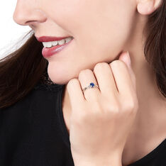 Bague Or Et Saphir - Bagues Fian&ccedil;ailles Femme | Marc Orian