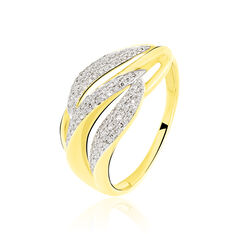 Bague Atlantide Or Jaune Et Diamant