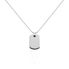Collier Acier Nathanael Plaques - Sautoirs Homme | Marc Orian