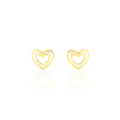Boucles D'Oreilles Puces Beatrice Or