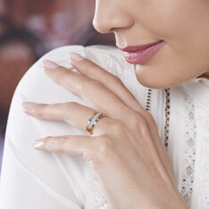 Bague Tima Or Jaune Et Diamants