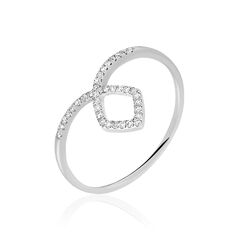 Bague Or Blanc Mia Diamants
