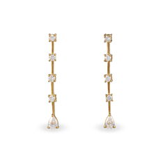 Boucles D'Oreilles Plaque Or