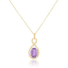 Collier Or Amethyste - Colliers Femme | Marc Orian