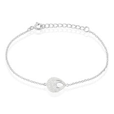 Bracelet Argent Rhodie Anaelle Oxyde