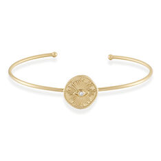 Jonc Plaque Or Gabia ?Il Oxyde