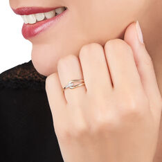 Bague Leila Or Jaune Et Diamant