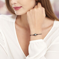 Bracelet Cordon Et Perle