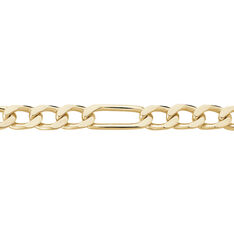 Chaine Plaque Or Maille Alternee