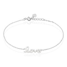 Bracelet Argent Rhodie Oxyde